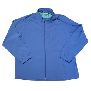 Tommy Bahama Blue Windbreaker Jacket